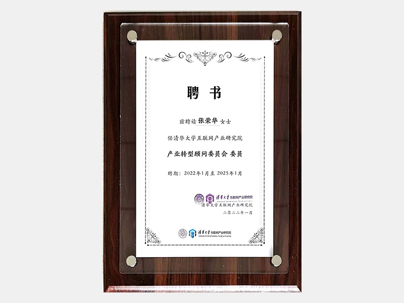 清華大學互聯網產業研究院產業轉型顧問委員會委員