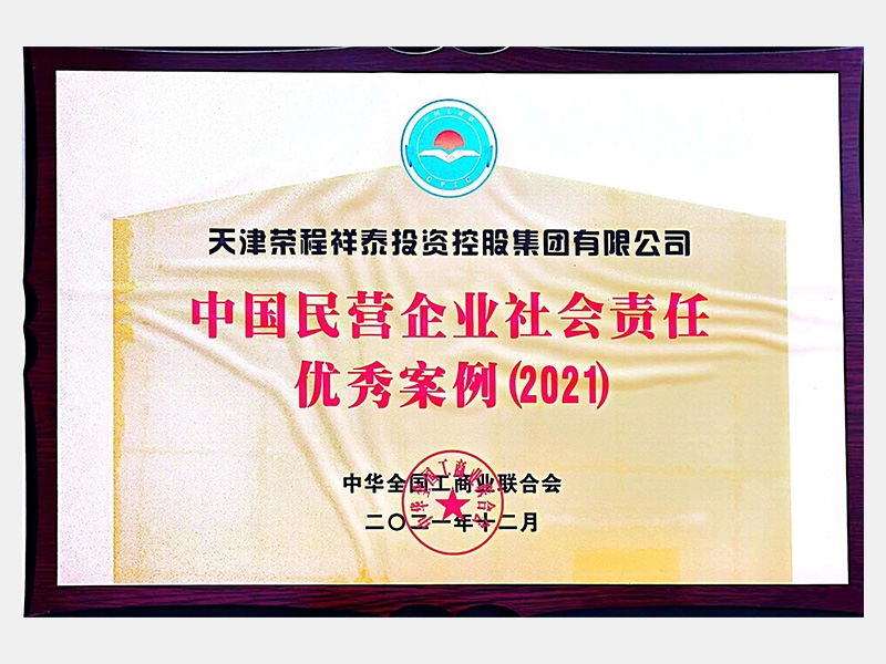 中國民營企業社會責任優秀案例（2021）
