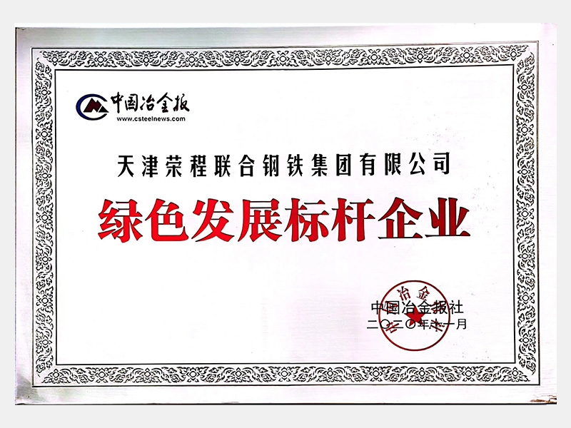 綠色發(fā)展標桿企業(yè)