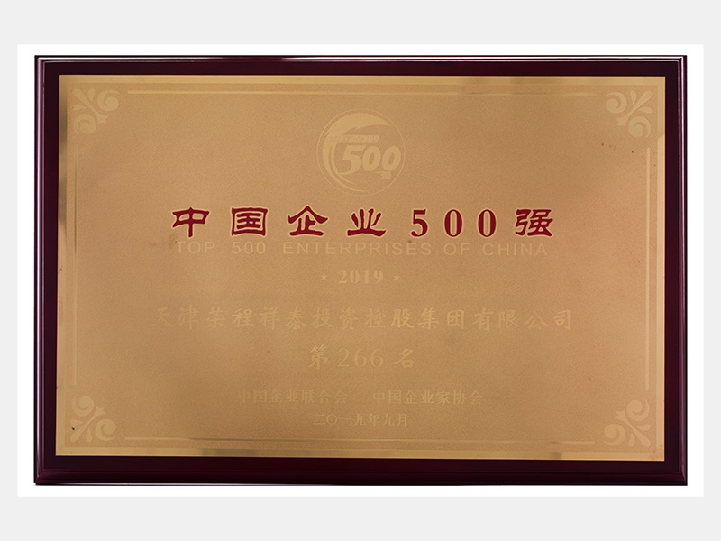 2019年中國企業500強第266名